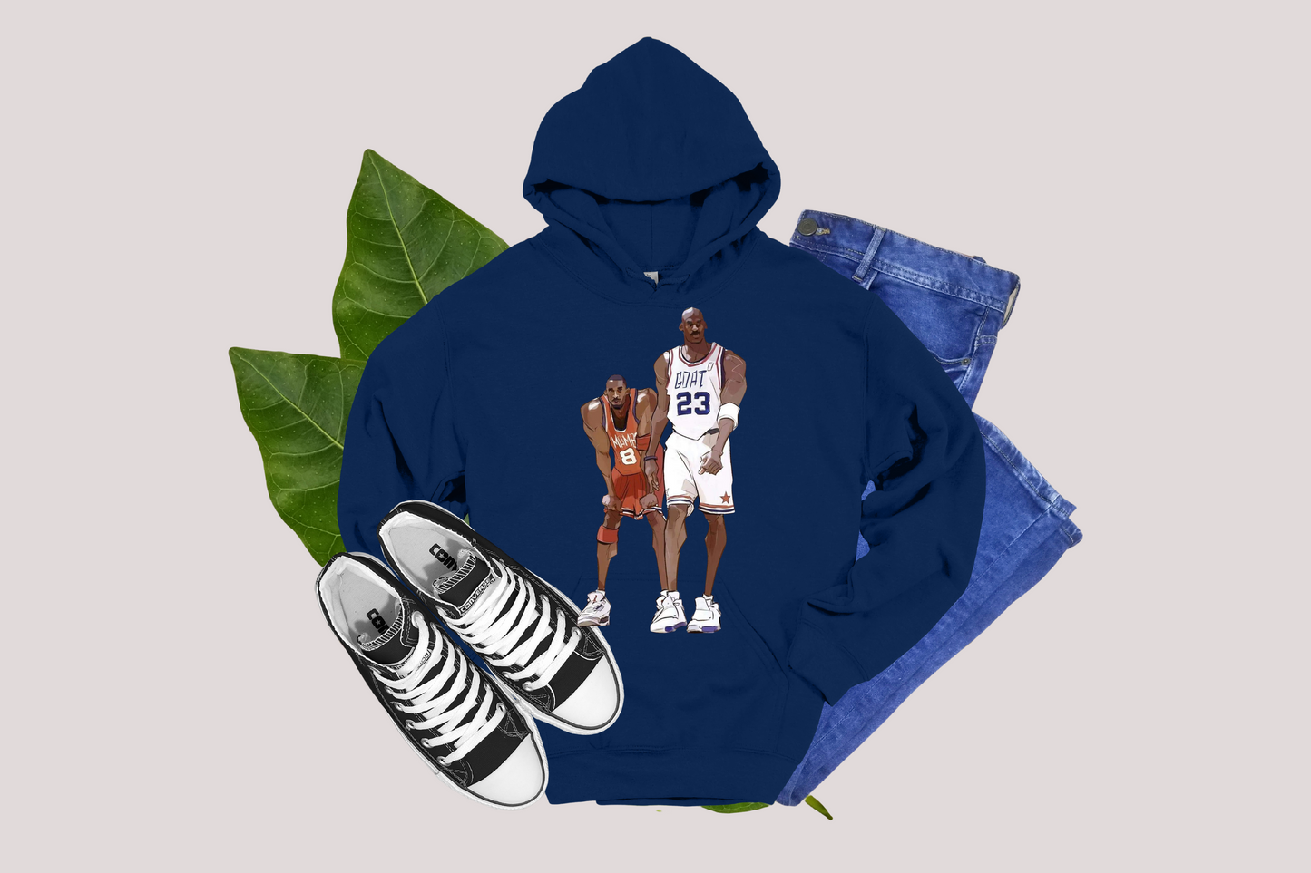 The Mamba and The GOAT- Tees and Hoodies