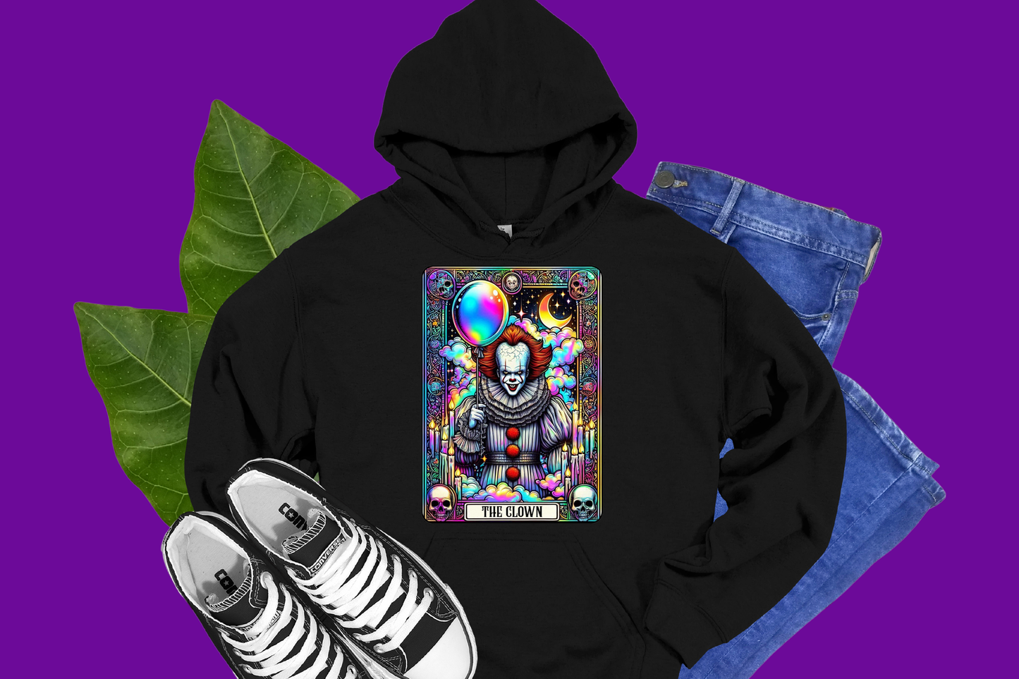 "The Killers Deck" Tarot Cards (Iridescent Style)- HOODIES