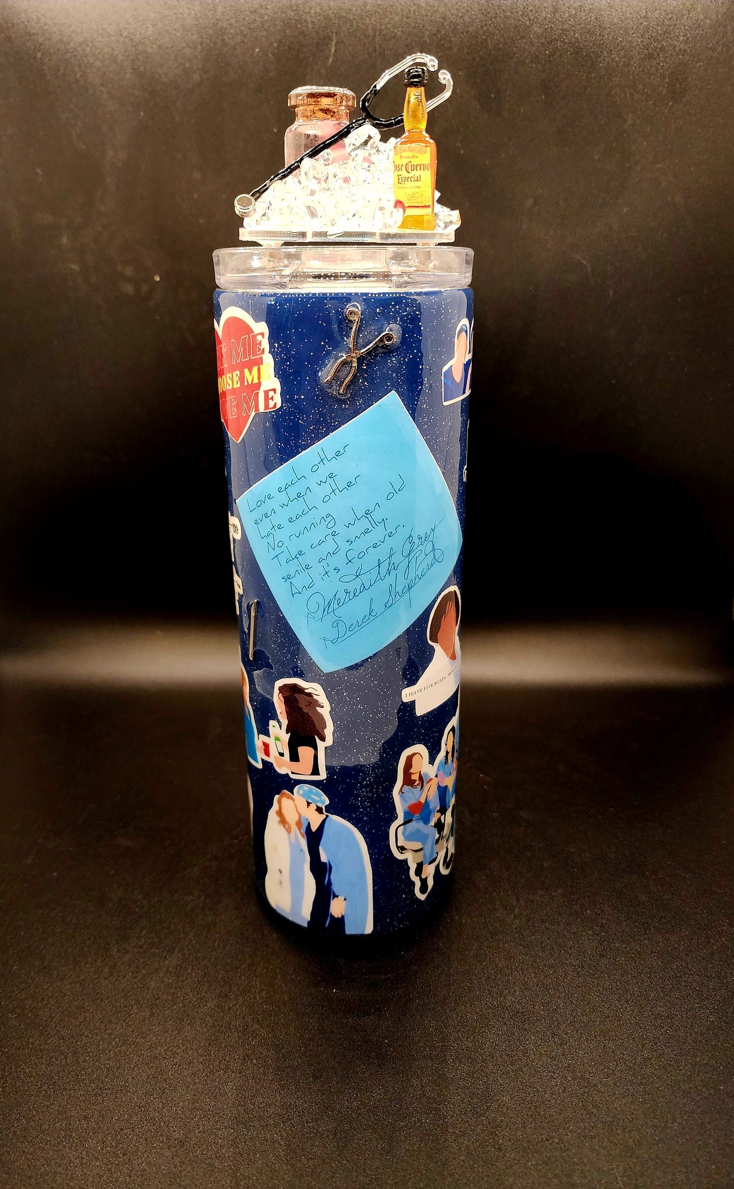 Grey's Anatomy Themed Tumbler