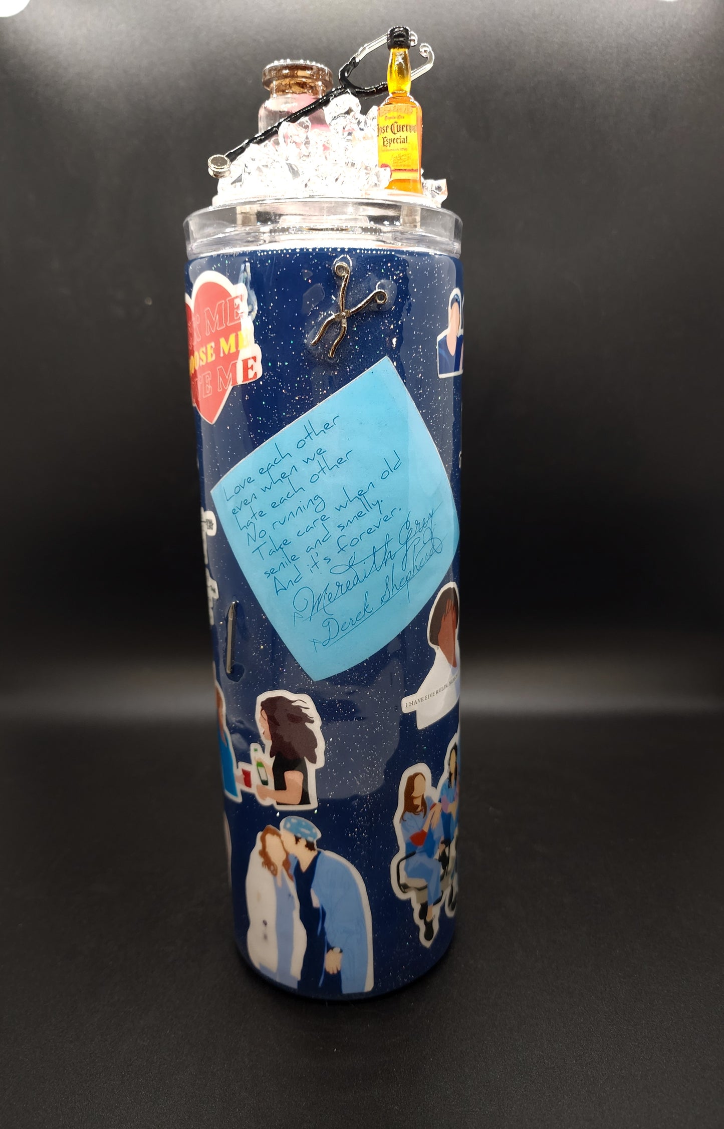 Grey's Anatomy Themed Tumbler