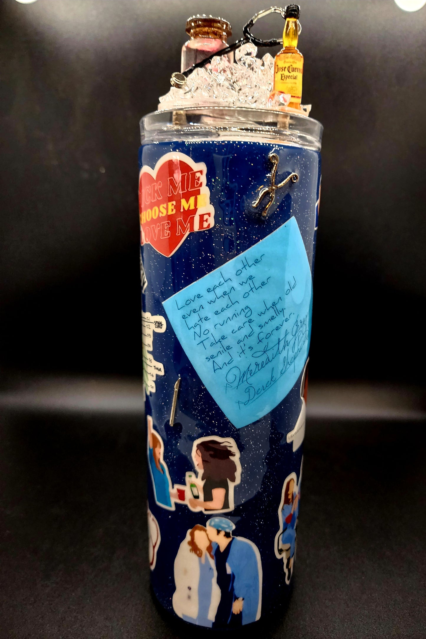 Grey's Anatomy Themed Tumbler