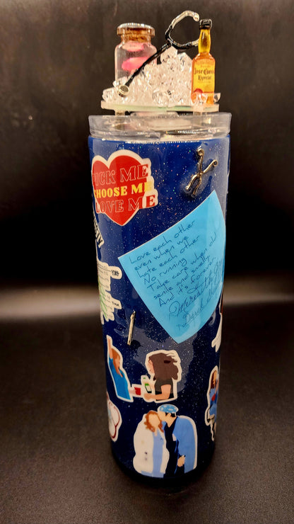 Grey's Anatomy Themed Tumbler