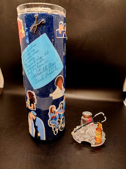 Grey's Anatomy Themed Tumbler