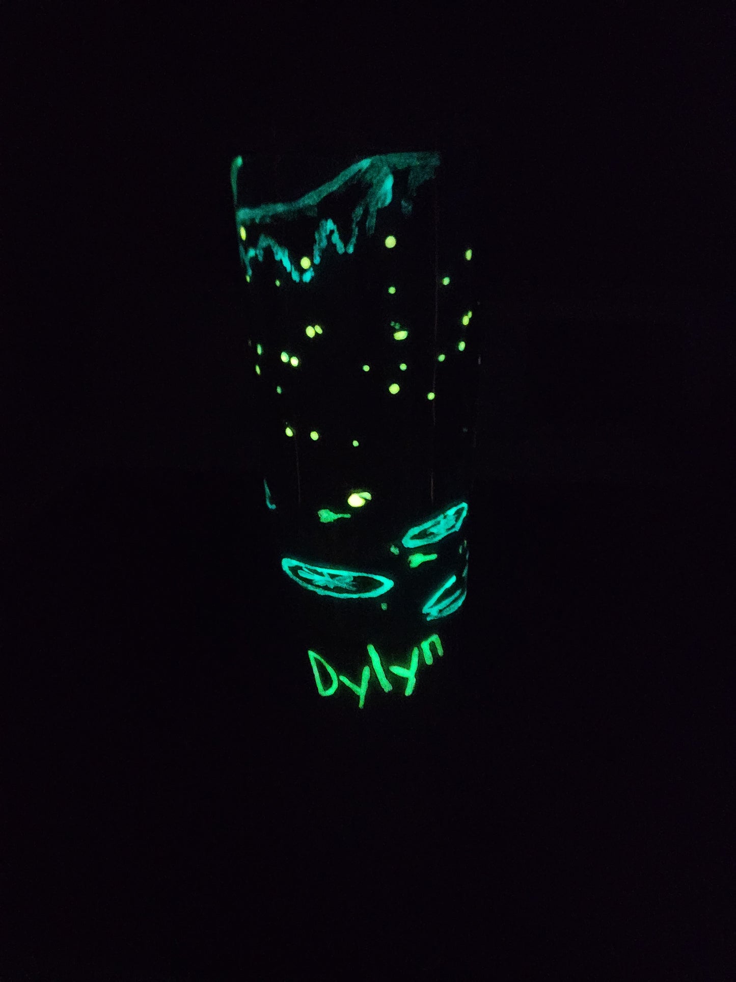 Day to Night Glow In The Dark Tumbler (Personalized)