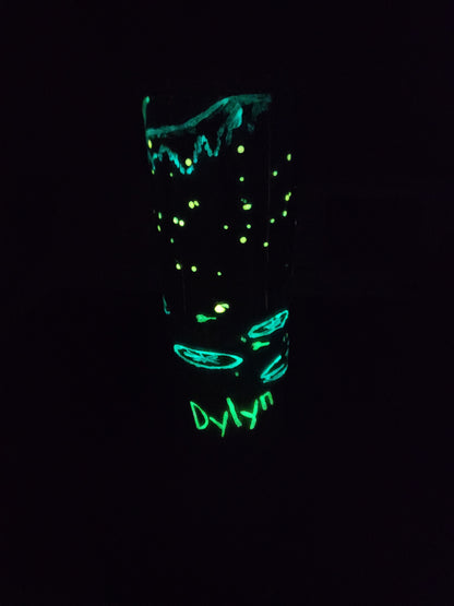 Day to Night Glow In The Dark Tumbler (Personalized)