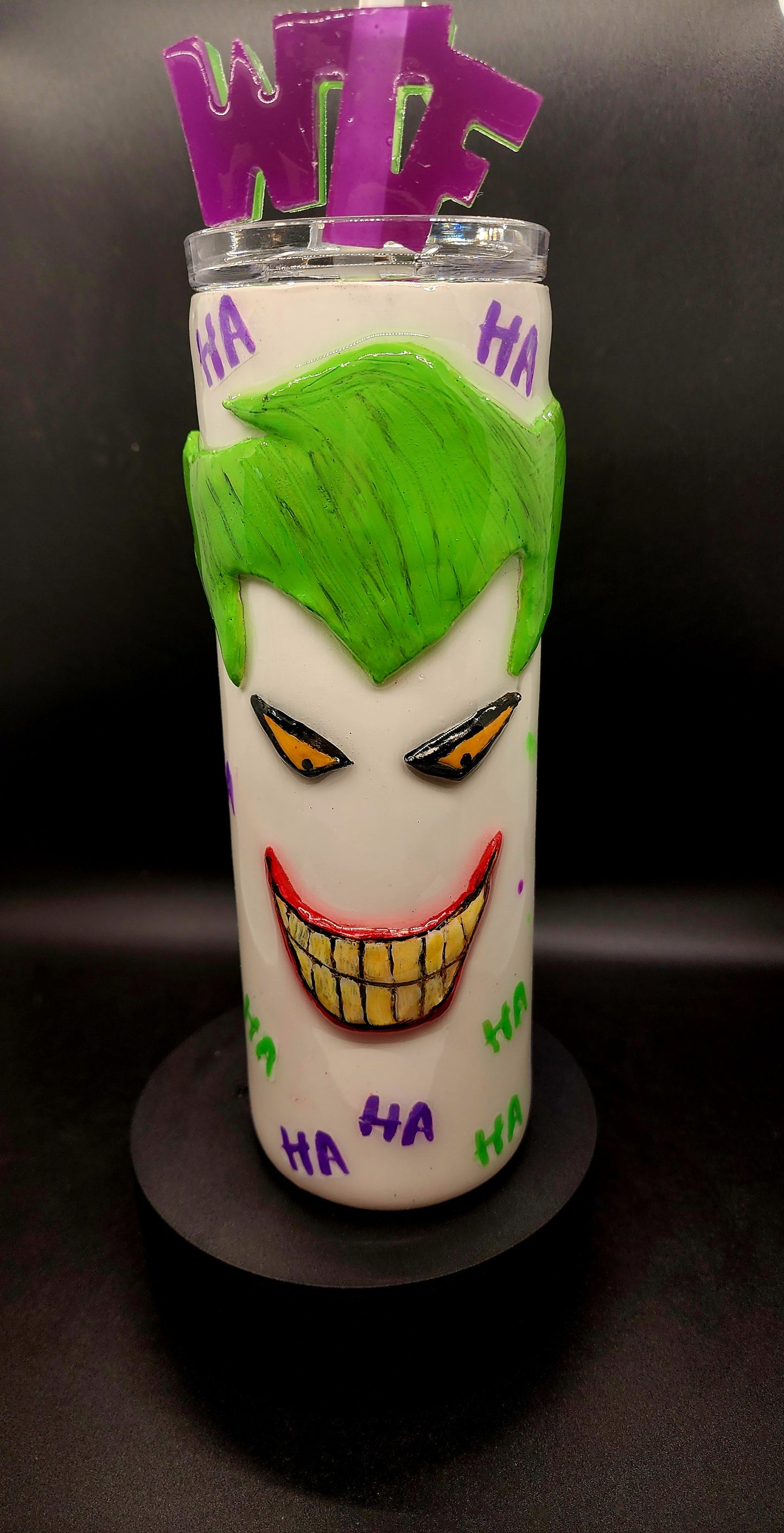 Vintage Joker 3d Glow Cup