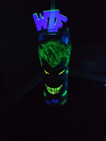 Vintage Joker 3d Glow Cup