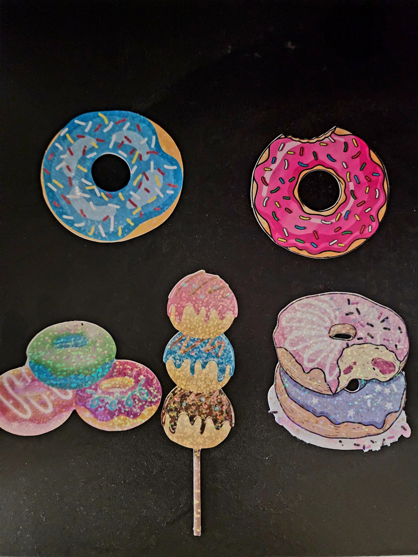 Donut Stickers (6 pack)