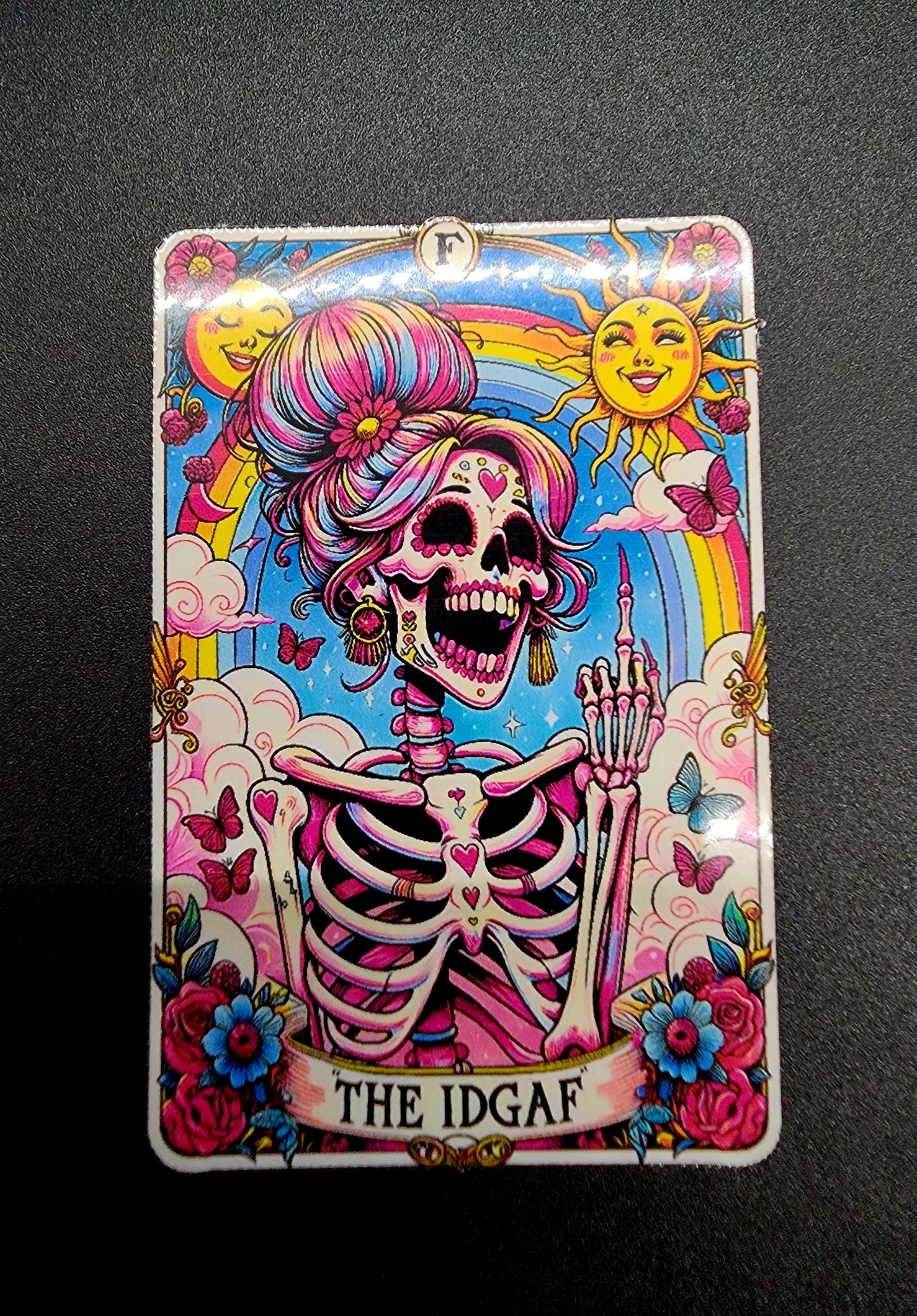 Funny Tarot Card Stickers " Set 5 - Attitude Cards "  (Small or Medium Bundle)