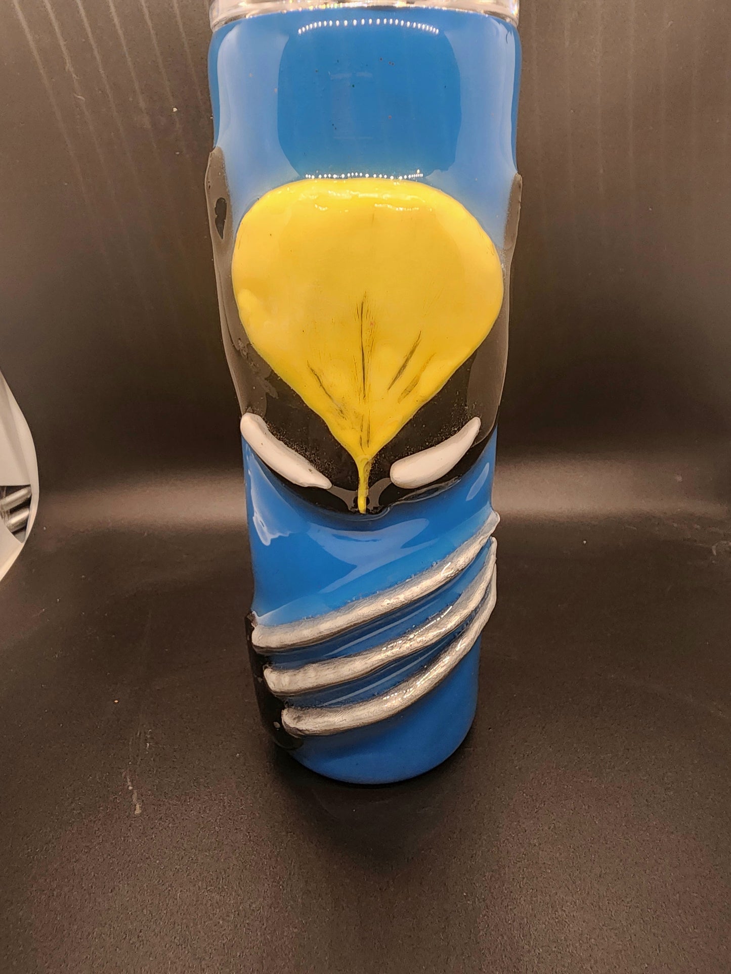 Deadpool and Wolverine 50/50 3D Stainless Steel Tumbler