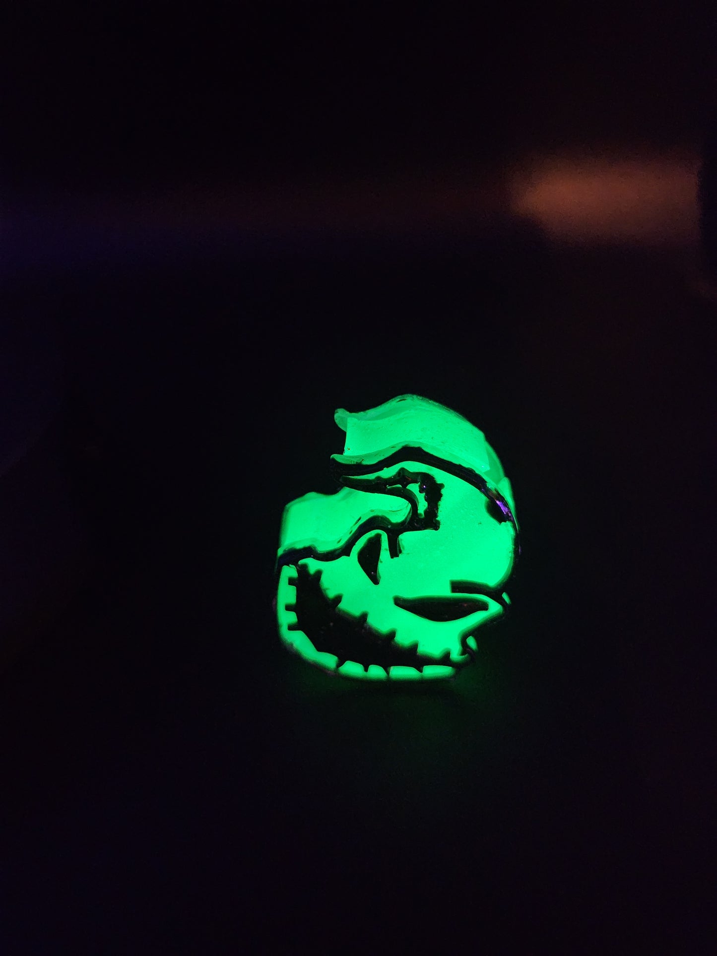 "Oogie" Glowing Straw Topper