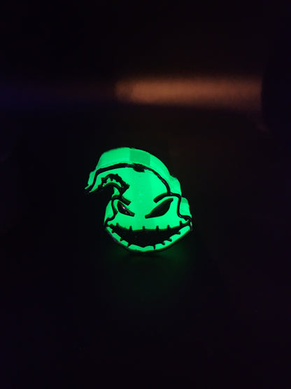 "Oogie" Glowing Straw Topper