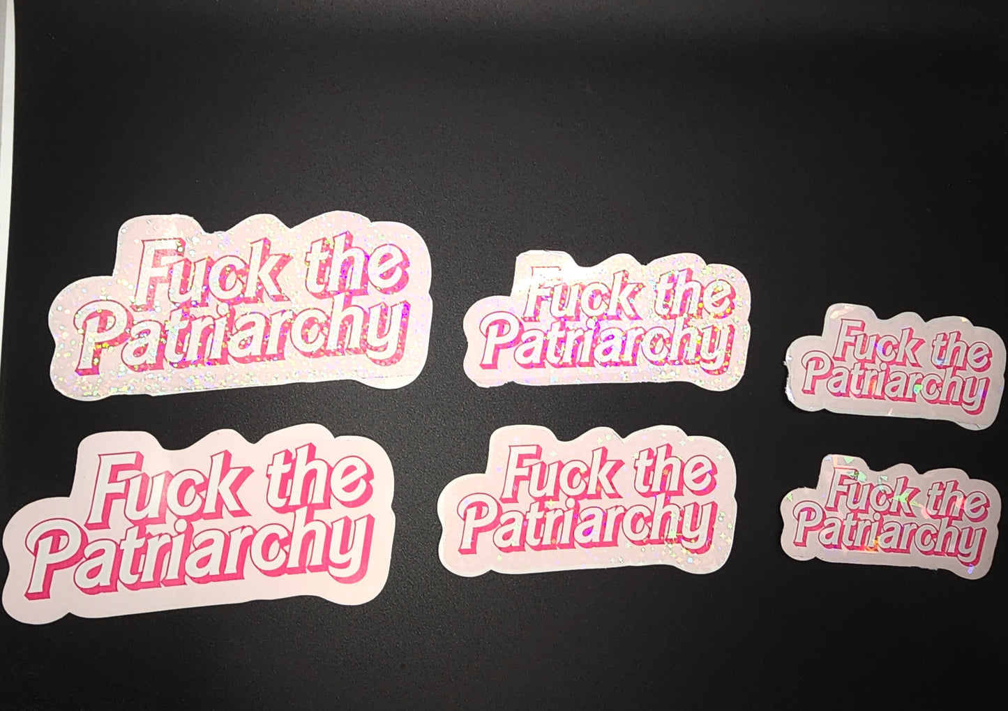 F The Patriarchy Stickers