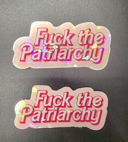 F The Patriarchy Stickers