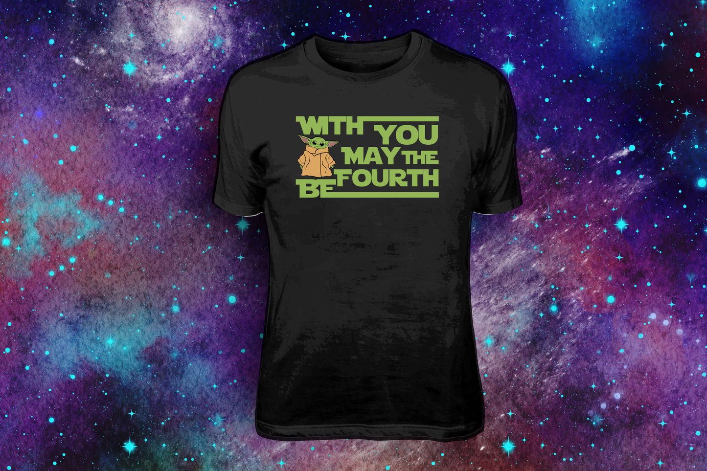 Grogu With You May The 4th Be - Tees, Hoodies & Sweatshirts