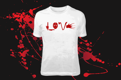 "LOVE" Horror Style - HOODIES