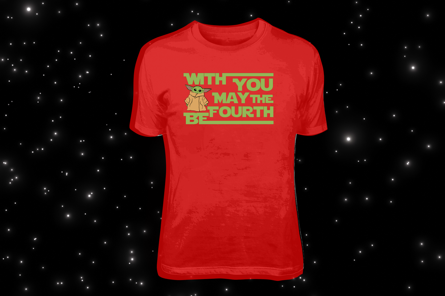 Grogu With You May The 4th Be - Tees, Hoodies & Sweatshirts