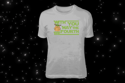 Grogu With You May The 4th Be - Tees, Hoodies & Sweatshirts