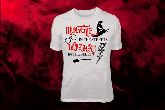 Muggle in The Streets, Wizard In The Sheets - Hoodies