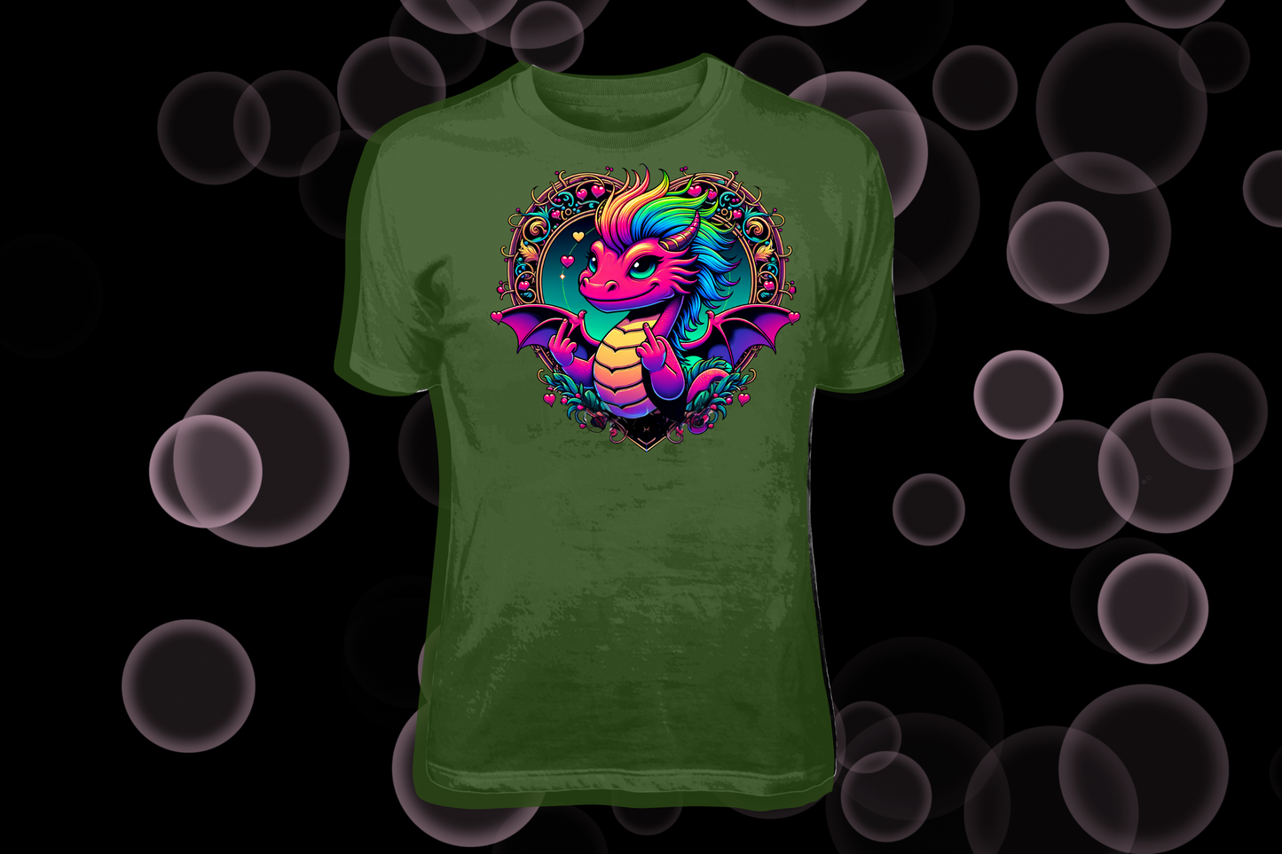 The Colorful Dragon - Tees and Hoodies