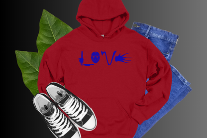 "LOVE" Horror Style - HOODIES