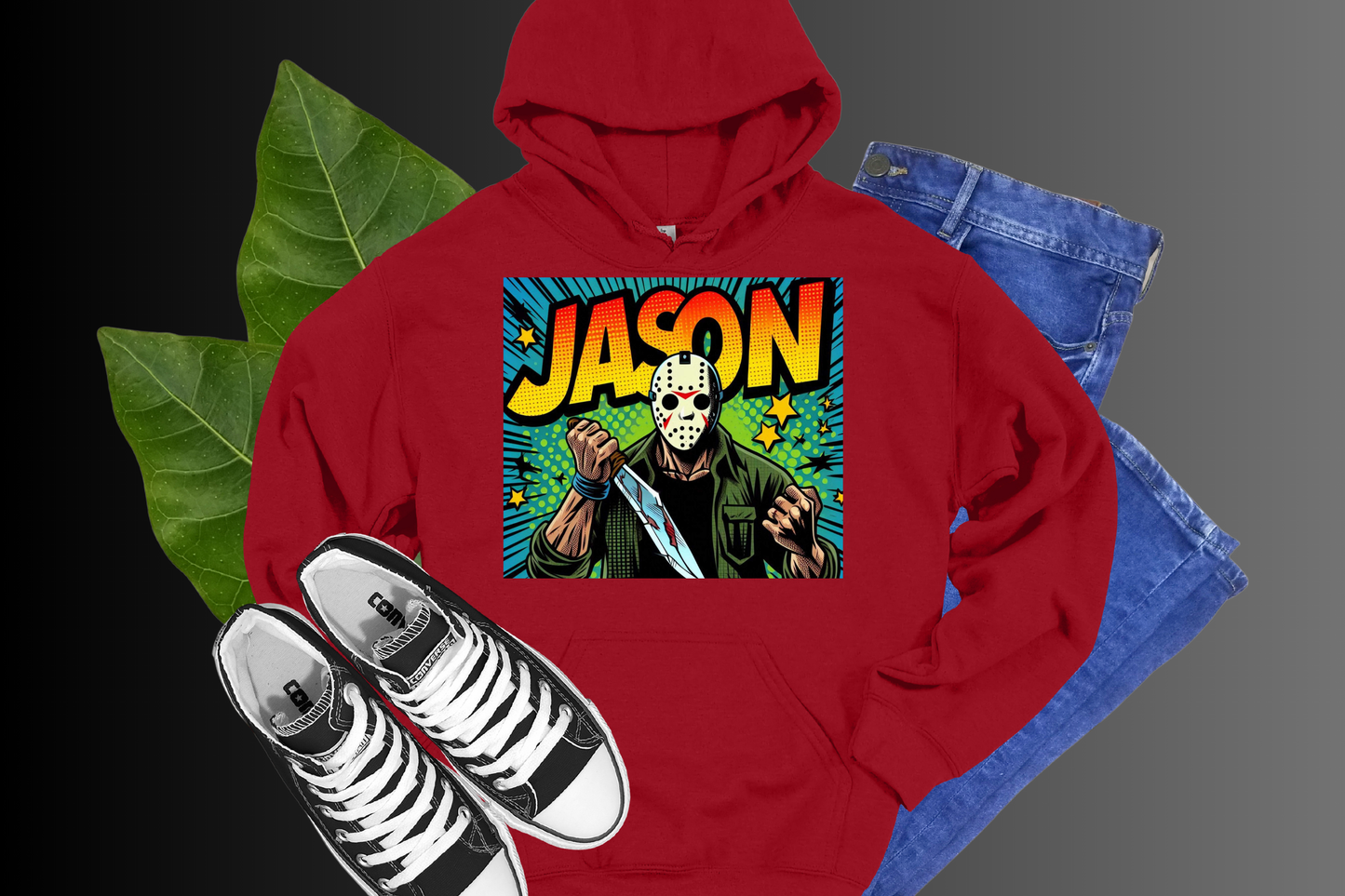 Horror Killers Comic Book Style HOODIES