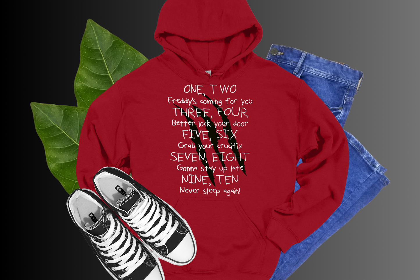 One, Two, Freddy's Coming...- HOODIES