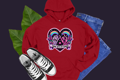 Vibing With My Demons- Tees and Hoodies