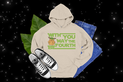 Grogu With You May The 4th Be - Tees, Hoodies & Sweatshirts