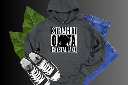 Straight Out Of Crystal Lake- Tees & Hoodies