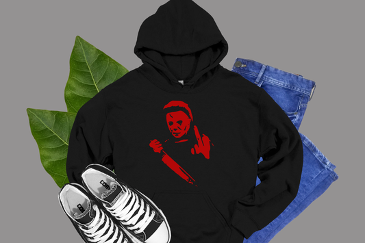 Michael Myers Middle Finger- HOODIES