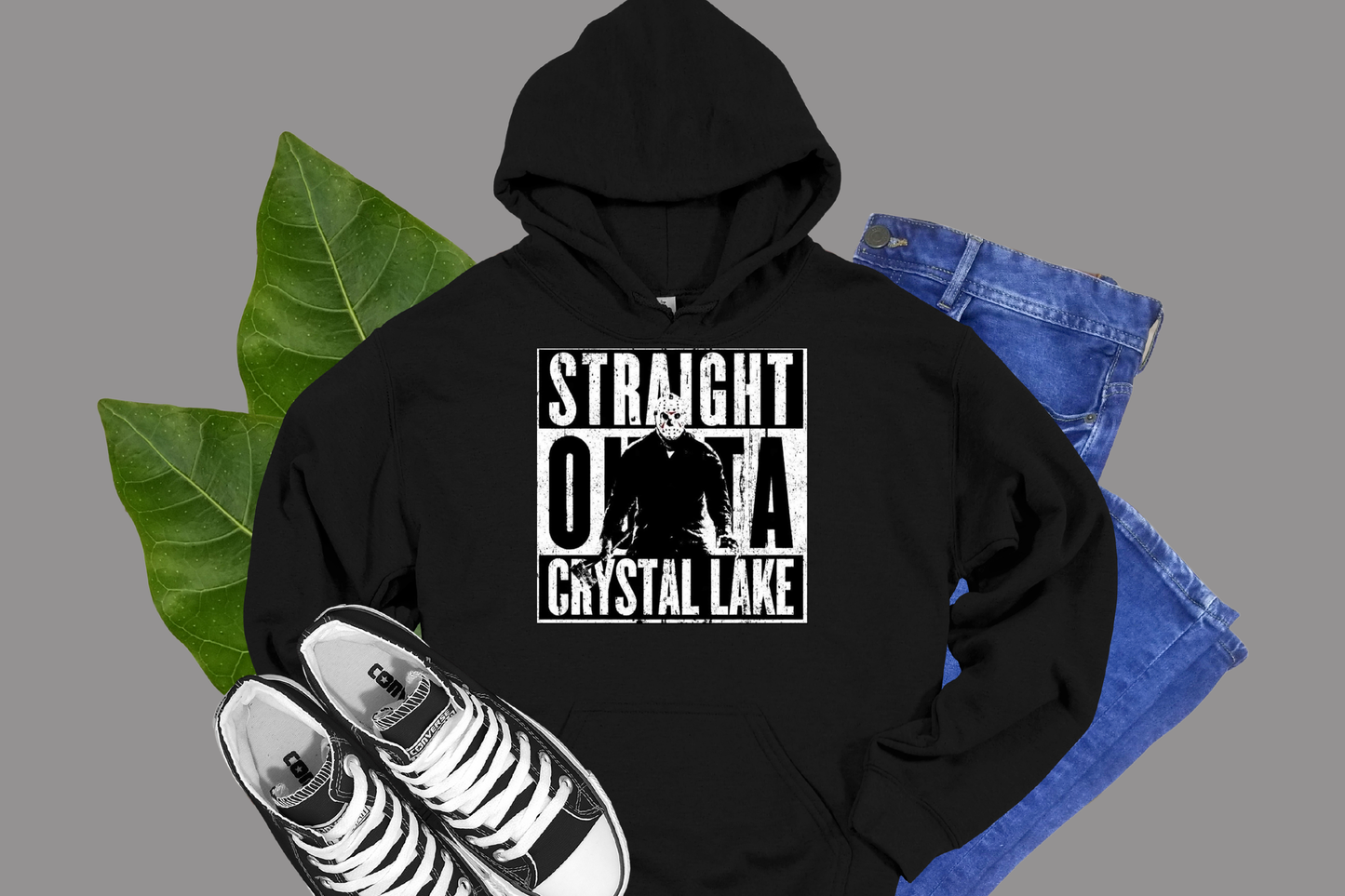 Straight Out Of Crystal Lake- Tees & Hoodies