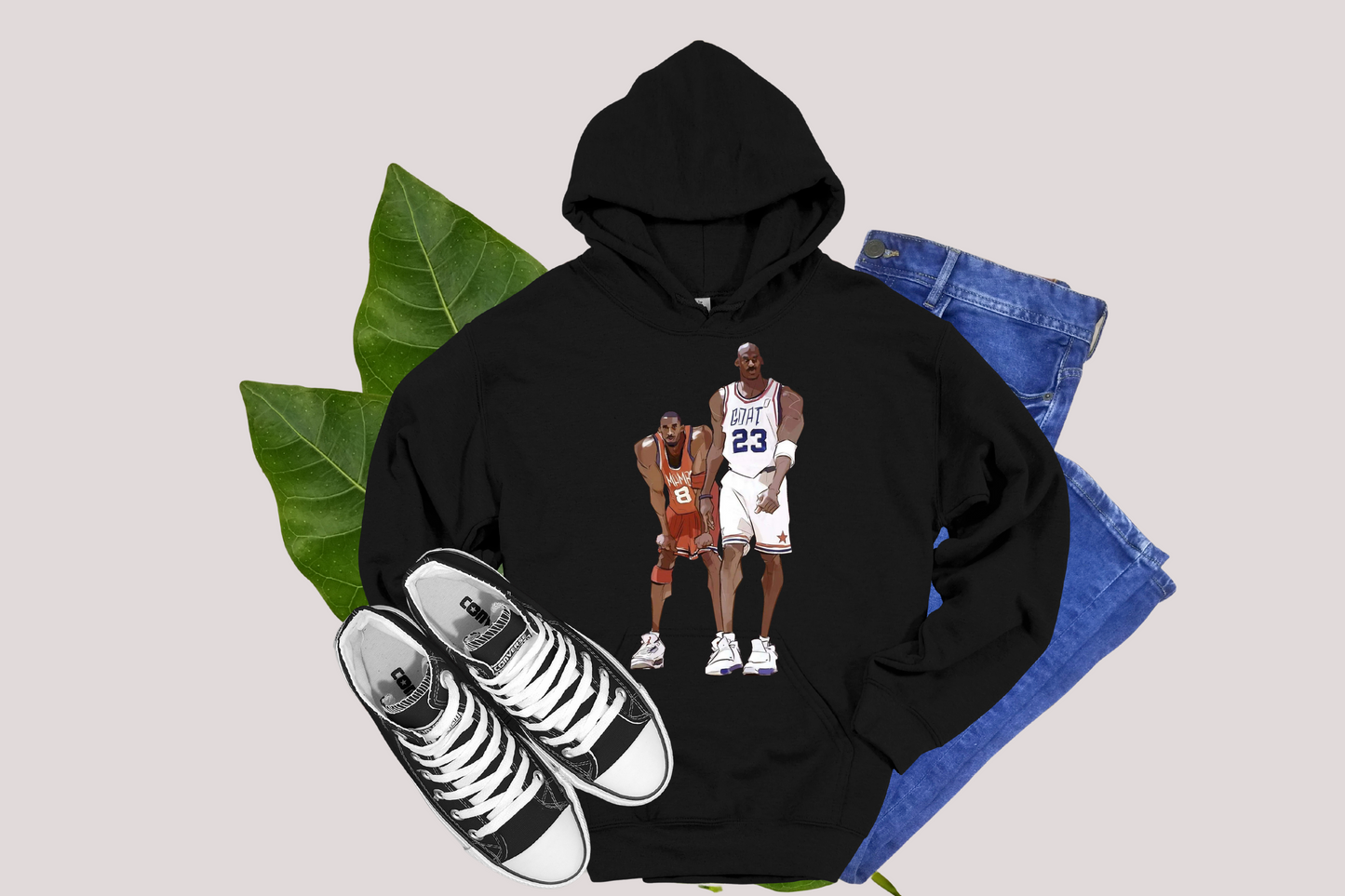 The Mamba and The GOAT- Tees and Hoodies