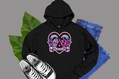 Vibing With My Demons- Tees and Hoodies