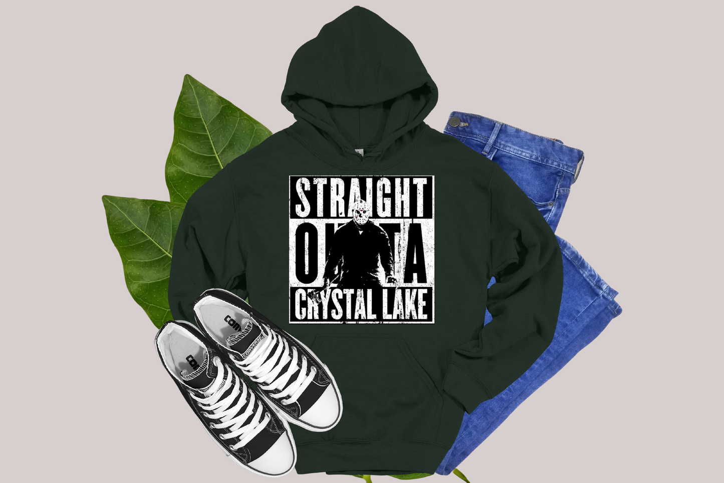 Straight Out Of Crystal Lake- Tees & Hoodies