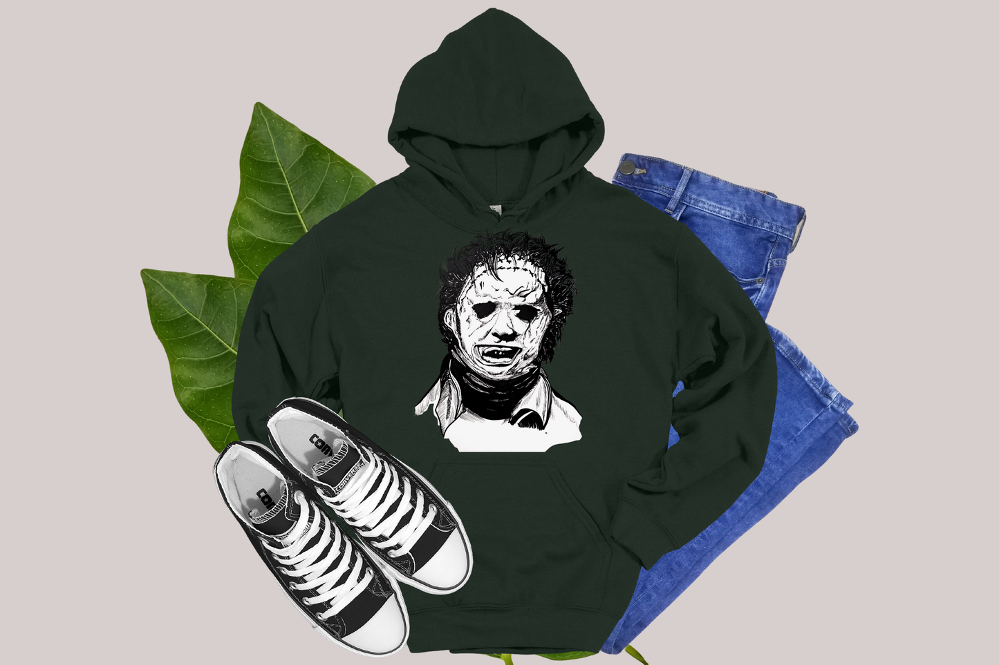 Leatherface Sketch- Tees & Hoodies