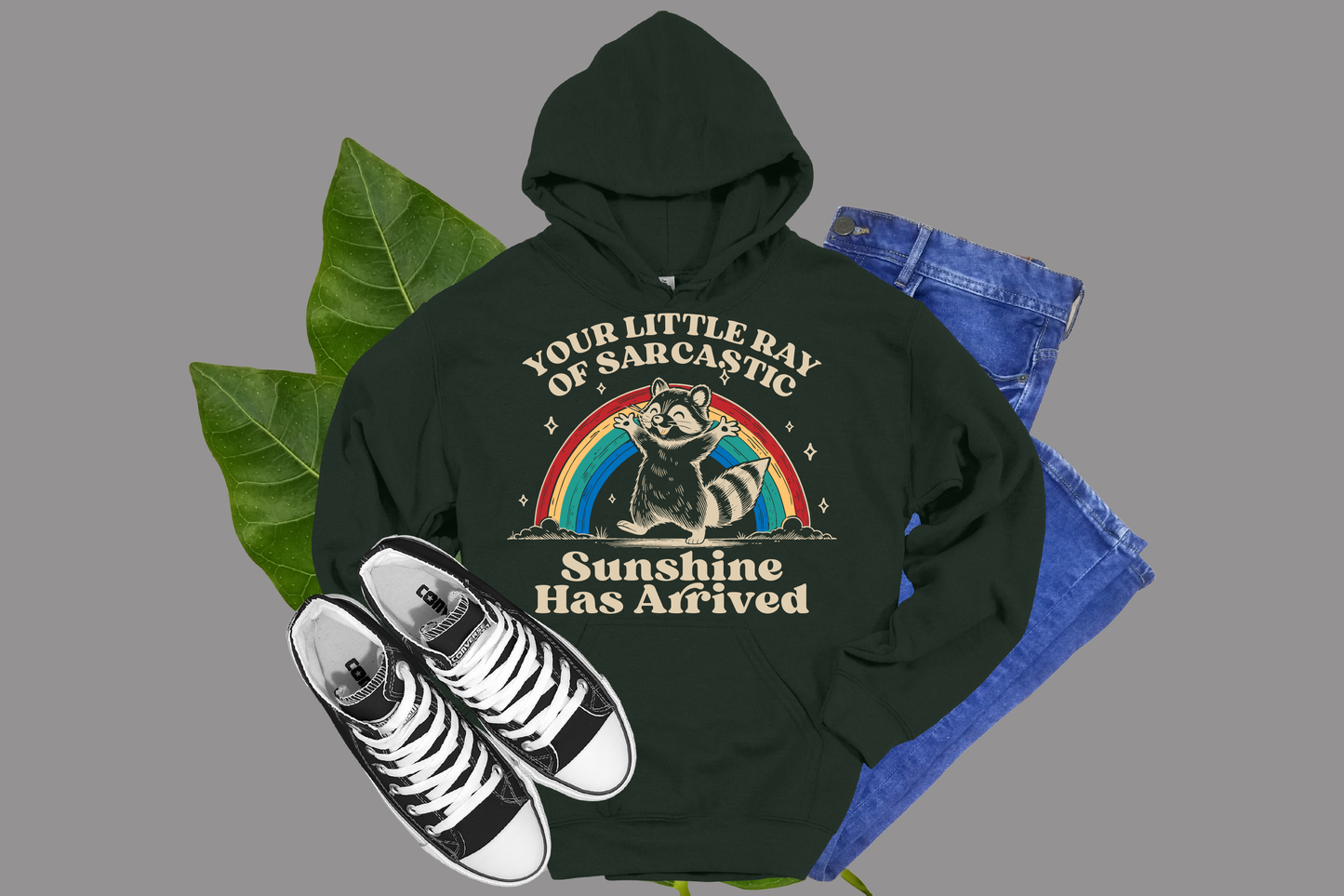 Your Sarcastic Little Ray of Sunshine- HOODIES