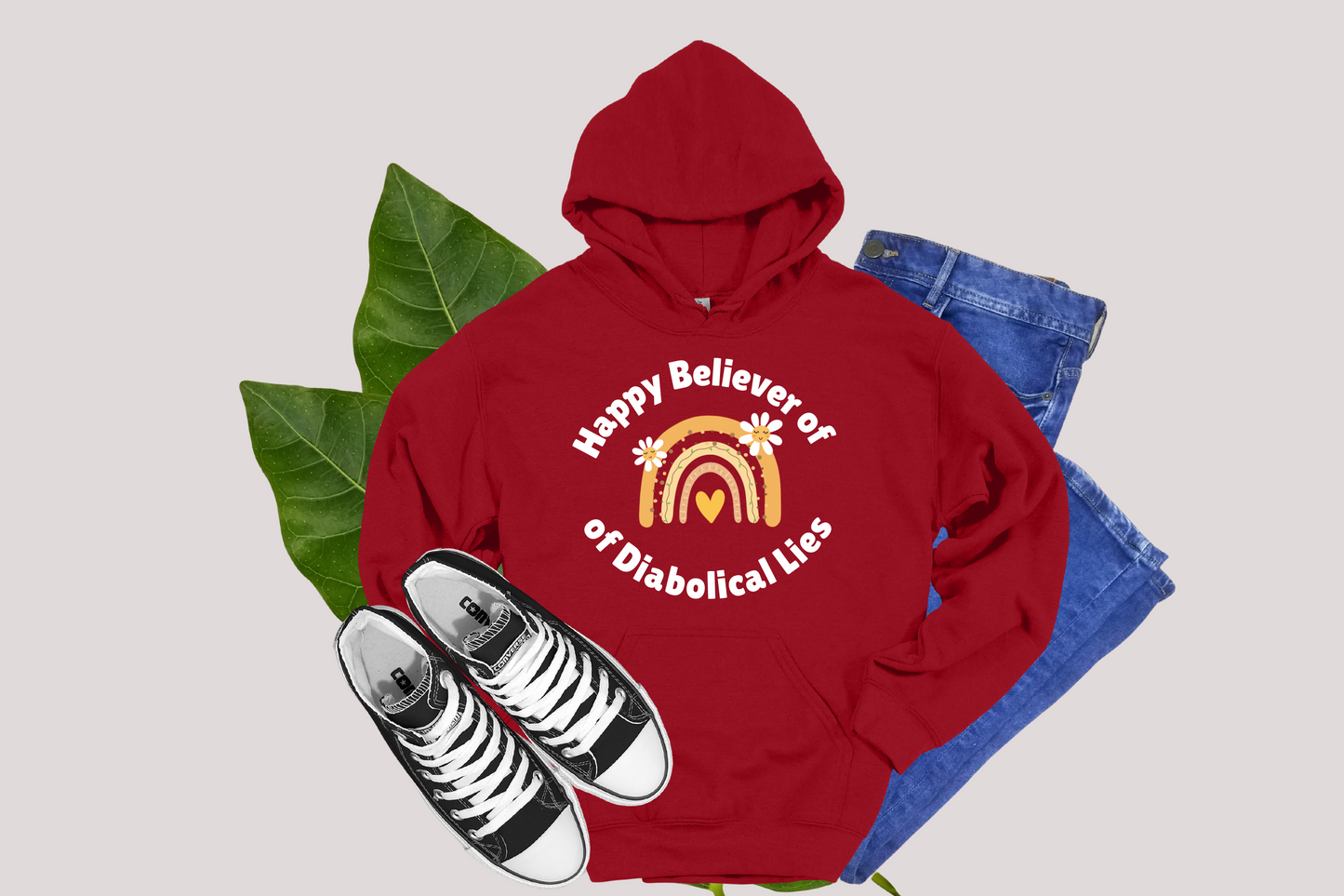 Happy Believer of Diabolical Lies - Tees and Hoodies