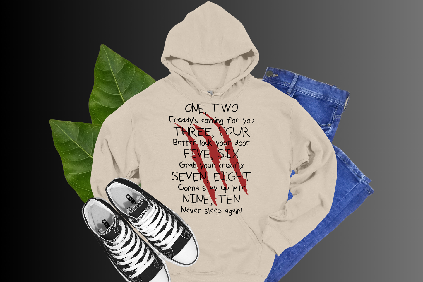 One, Two, Freddy's Coming...- HOODIES