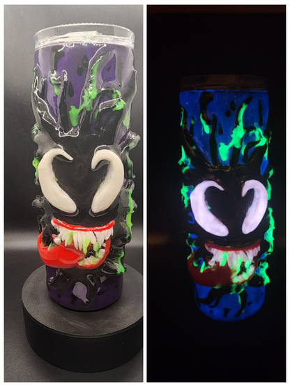 Venom Inspired 3D Glow Cup