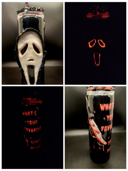 Ghostface 3D Glow Cup