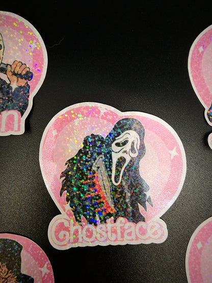 Horror Movie Killer Stickers ( Barbie Style)