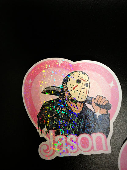 Horror Movie Killer Stickers ( Barbie Style)