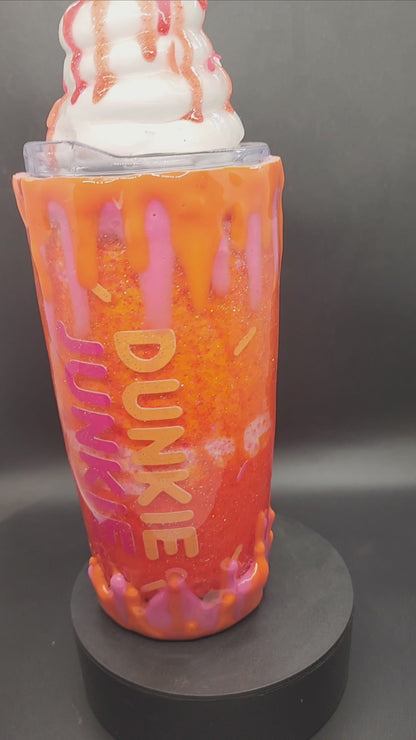 Sparkling Dunkie Junkie Double Drip Lava Lamp Style Cup