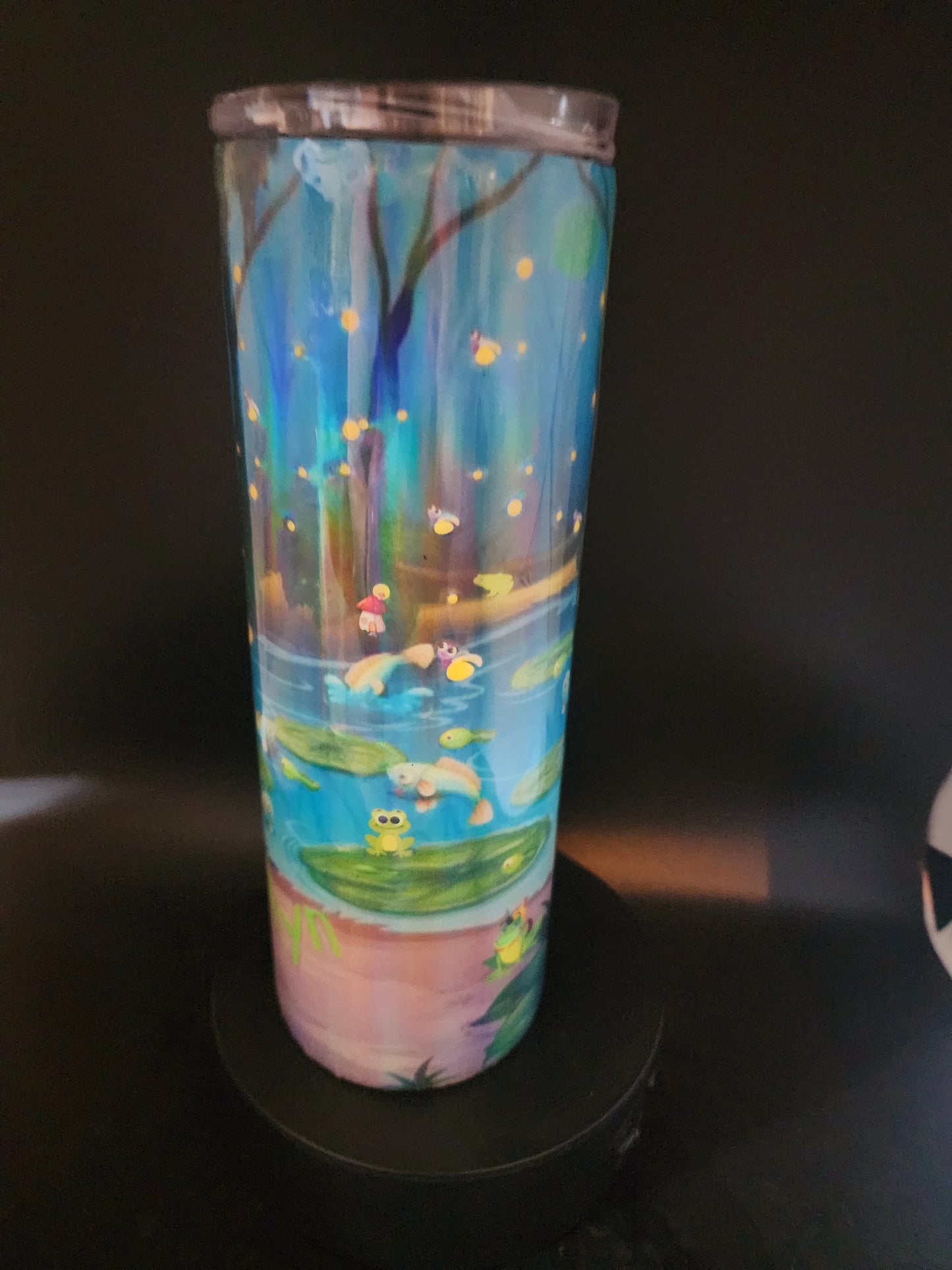 Day to Night Glow In The Dark Tumbler (Personalized)