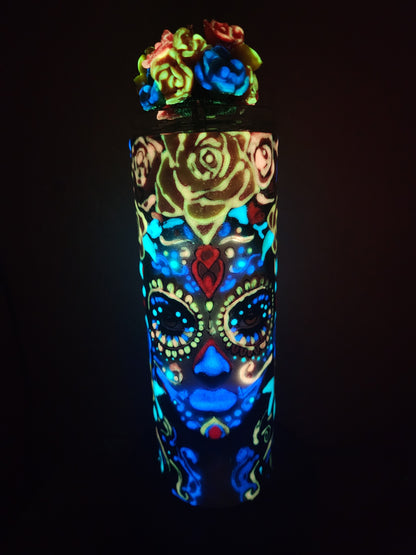 Glowing La Catrina / Day Of the Dead Cup