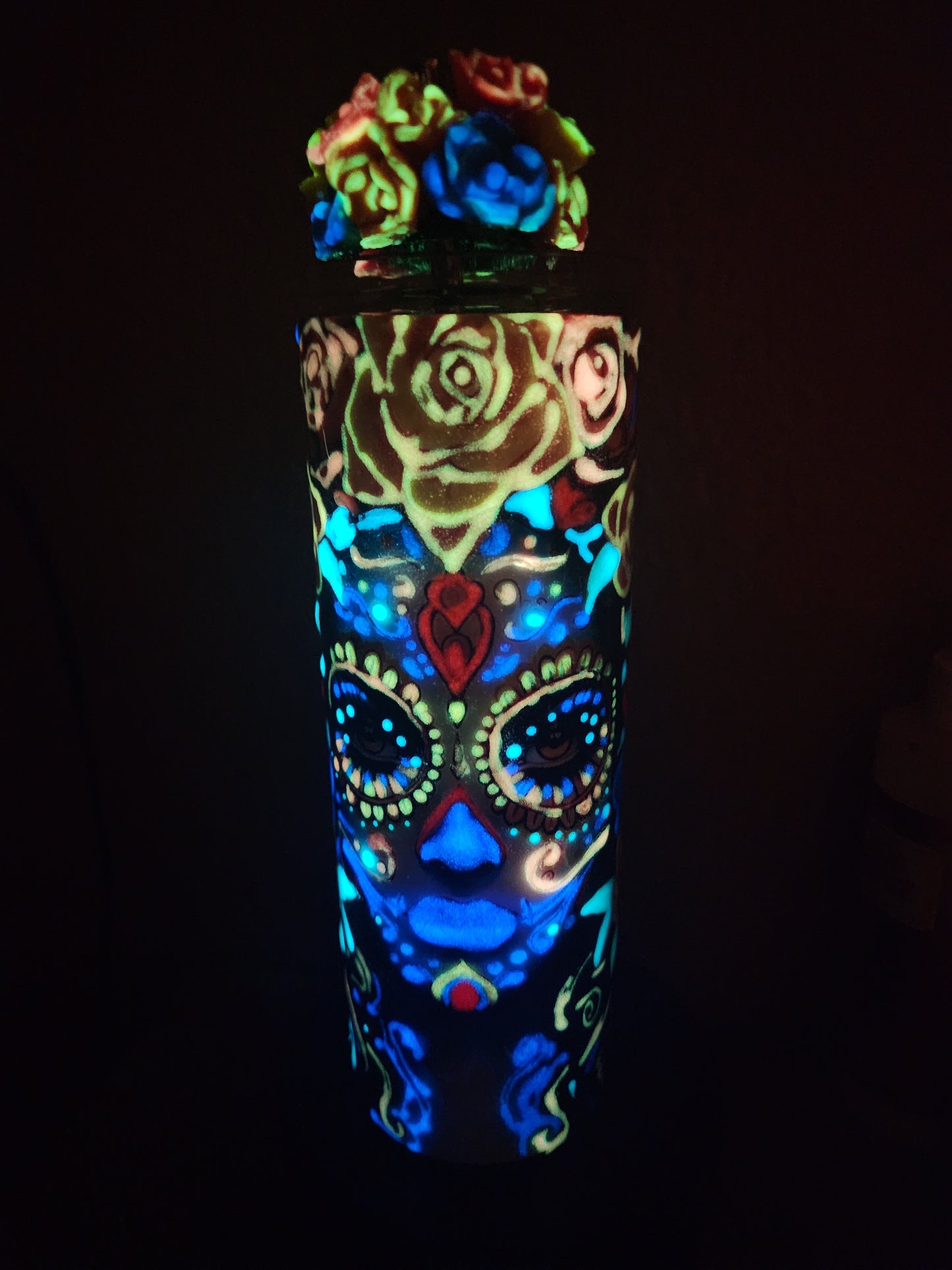 Glowing La Catrina / Day Of the Dead Cup