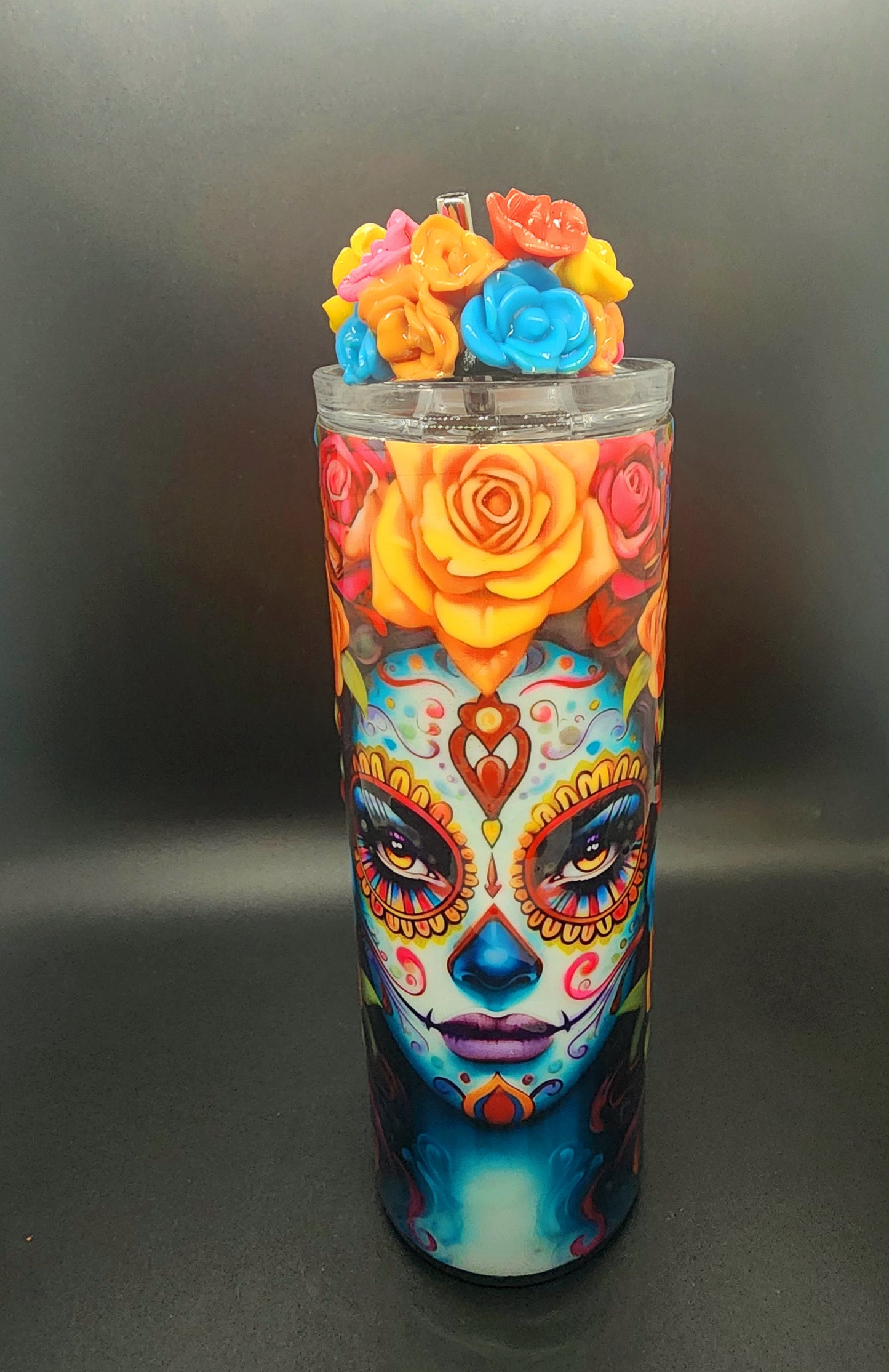 Glowing La Catrina / Day Of the Dead Cup